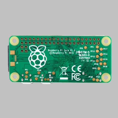 Alternative view of Raspberry Pi Zero 1.3
