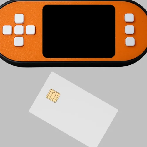 Alternative view of SeedSigner with smartcard