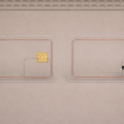 Translucent J3R180 Smartcard