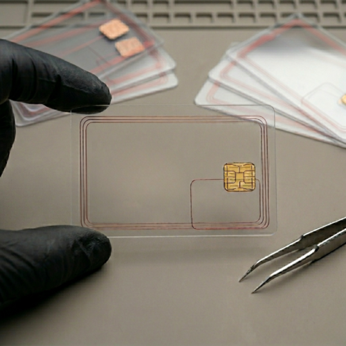 Alternative view of Translucent J3R180 Smartcard