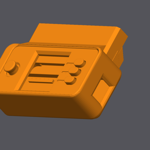 Alternative view of SeedSigner enclosure