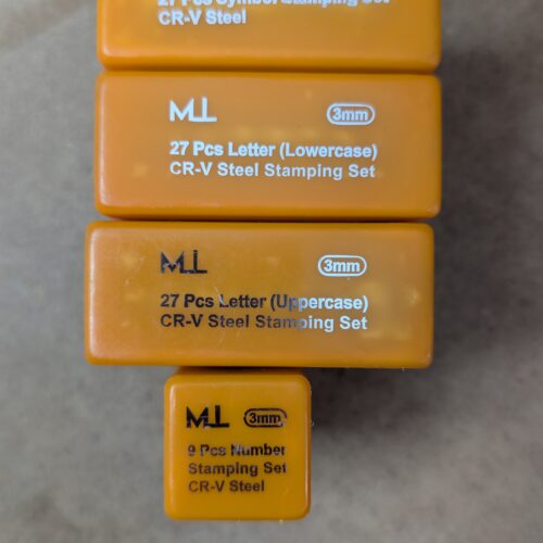 Alternative view of Premium Metal Stamping Kit for Bitcoin Seed Backups